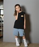 RVCA ルーカ タンクトップ キッズ ジュニア 子供 バックプリント ロゴ ONSHORE TT BF04E-254(BLK-130cm)