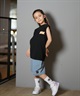 RVCA ルーカ タンクトップ キッズ ジュニア 子供 バックプリント ロゴ ONSHORE TT BF04E-254(BLK-130cm)