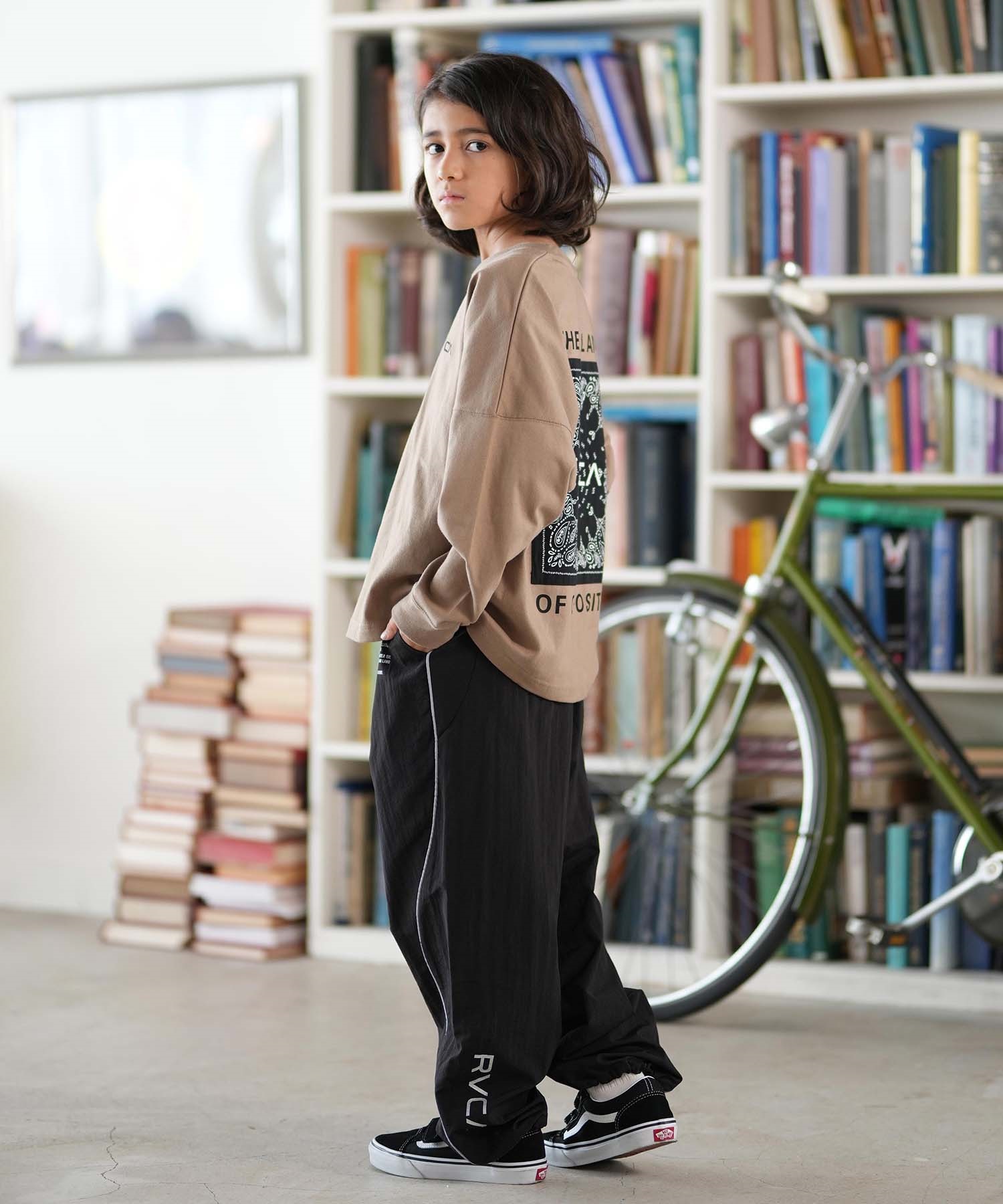 RVCA ルーカ ロングパンツ キッズ ジュニア 子供 セットアップ対応 MIL