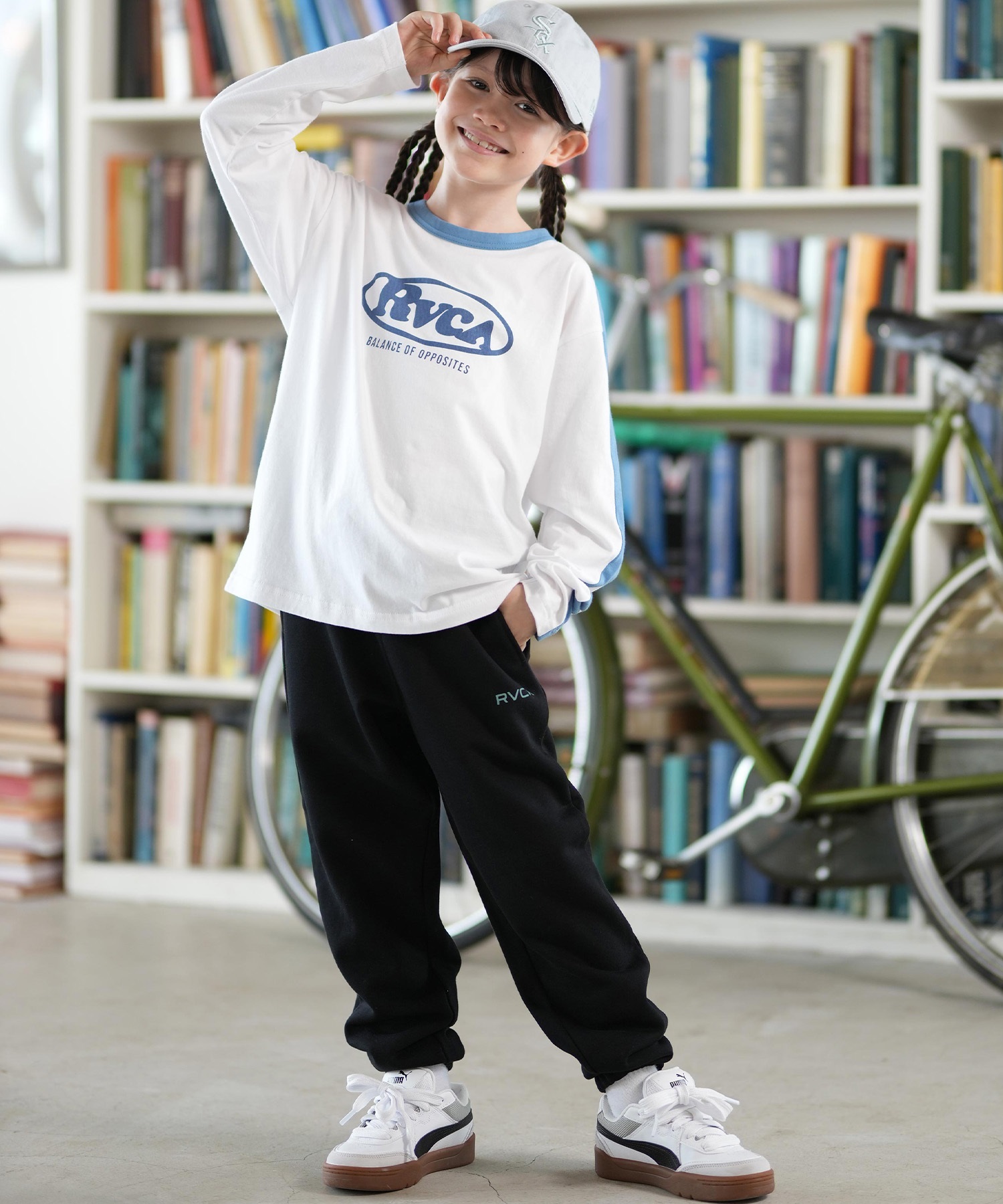 RVCA ルーカ ロングパンツ キッズ ジュニア 子供 スウェット パンツ