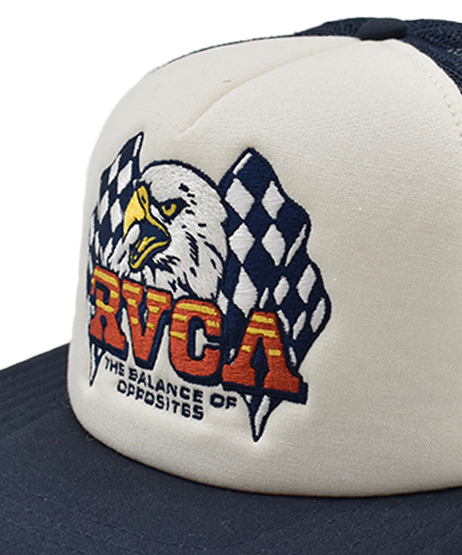 RVCA ルーカ キャップ メッシュキャップ ロゴ SPEED EAGLE TRUCKER