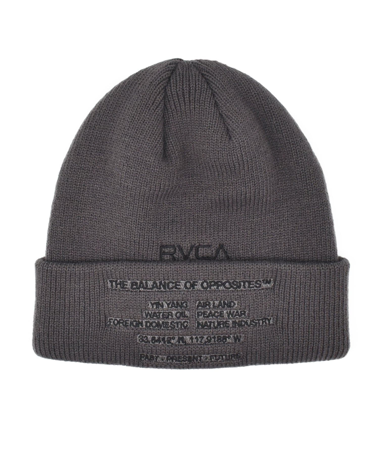 RVCA ルーカ ビーニー ニット帽 SIGNAL BEANIE BF042-907 ニット帽