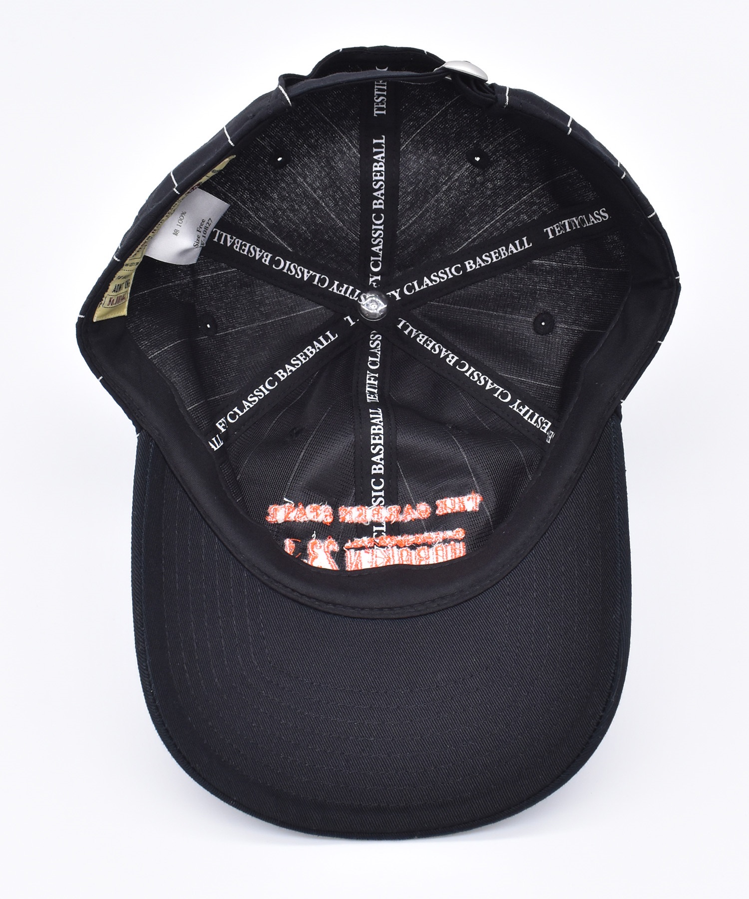 TESTIFY テスティファイ キャップ メンズ レディース ストライプ ロゴ