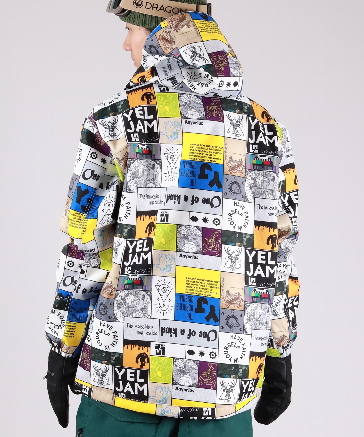 YELJAM イエロージャム YJ52512 スノーボード ウェア ジャケット ユニ