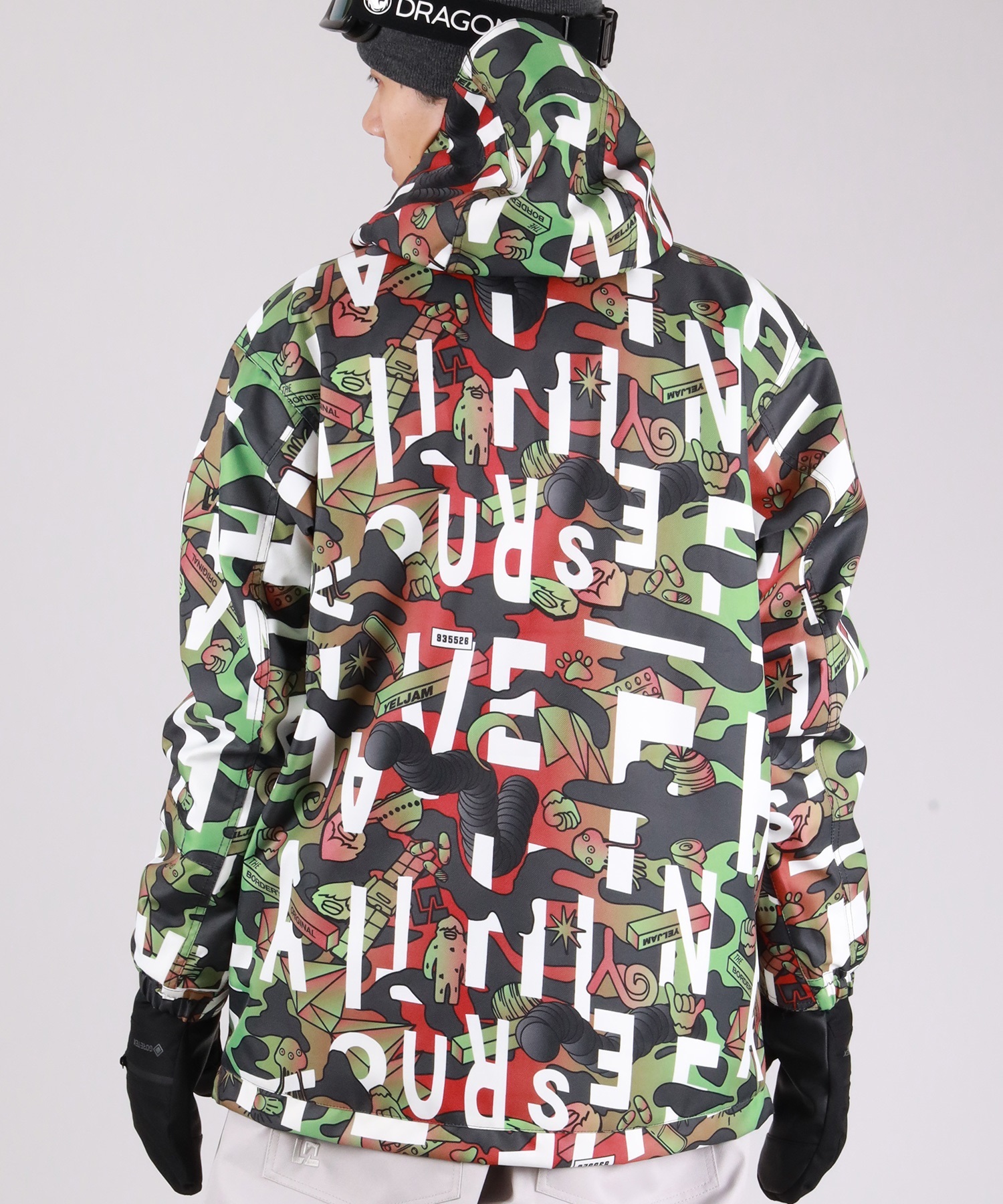 YELJAM イエロージャム YJ52512 スノーボード ウェア ジャケット ユニ