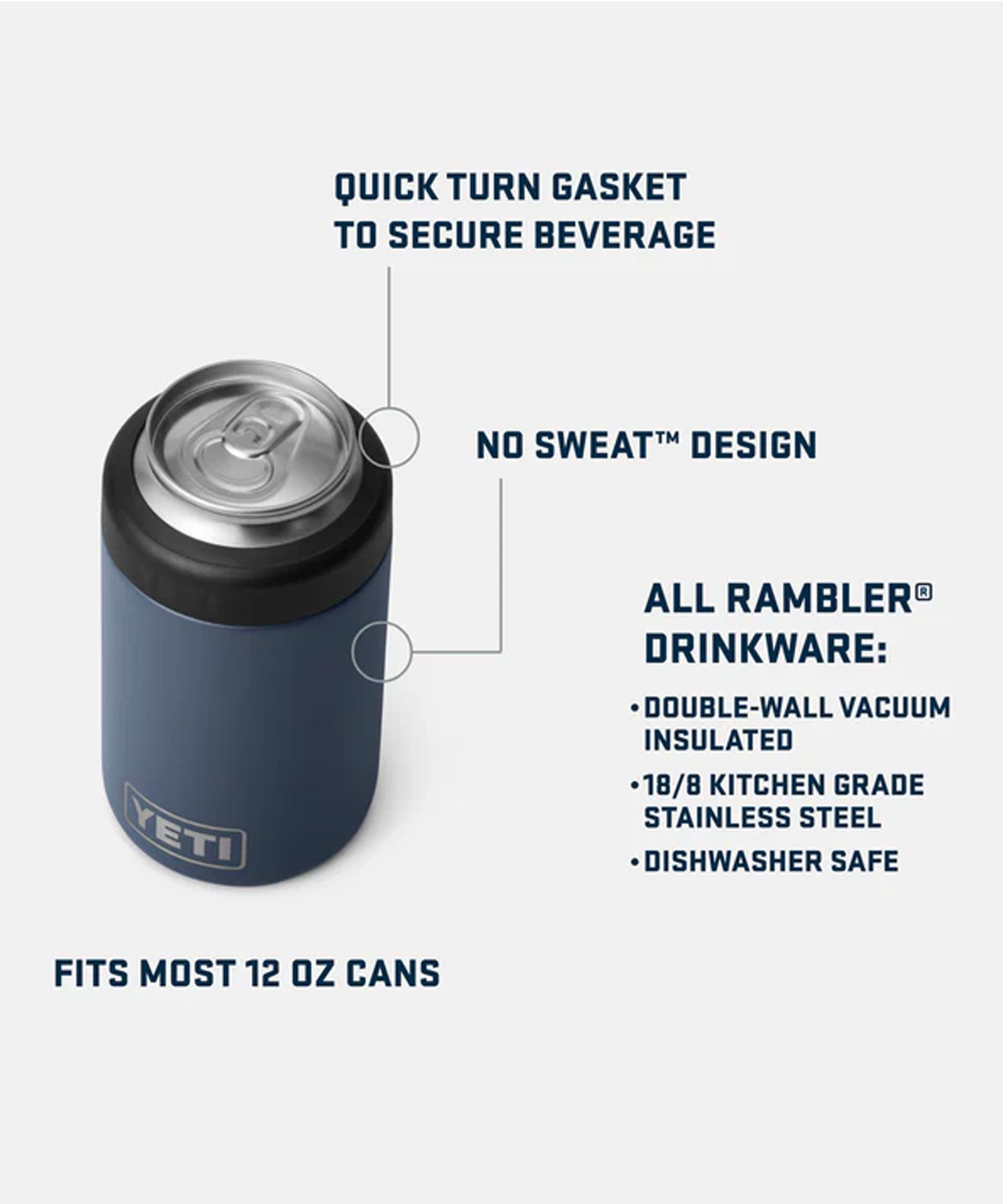YETI イエティ 缶クーラー 保冷 ランブラー 330ml コルスター 缶
