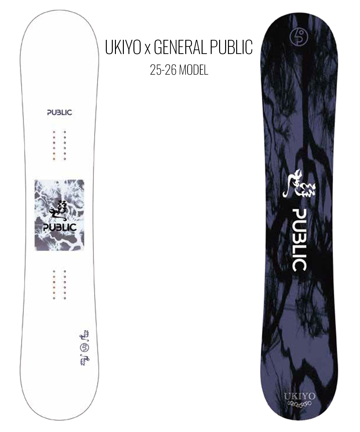 早期購入】UKIYO ウキヨ スノーボード 板 メンズ UKIYO x