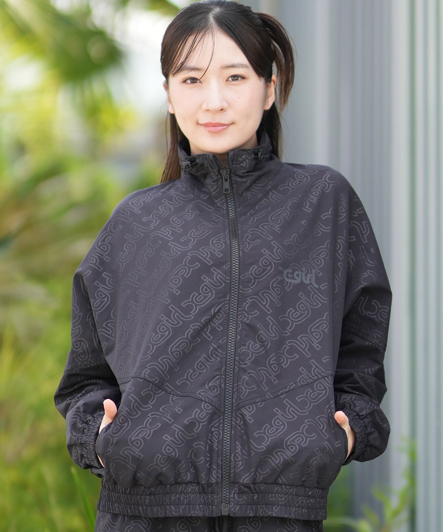 X-girl SPORTS エックスガールスポーツ ジャージ トラックジャケット