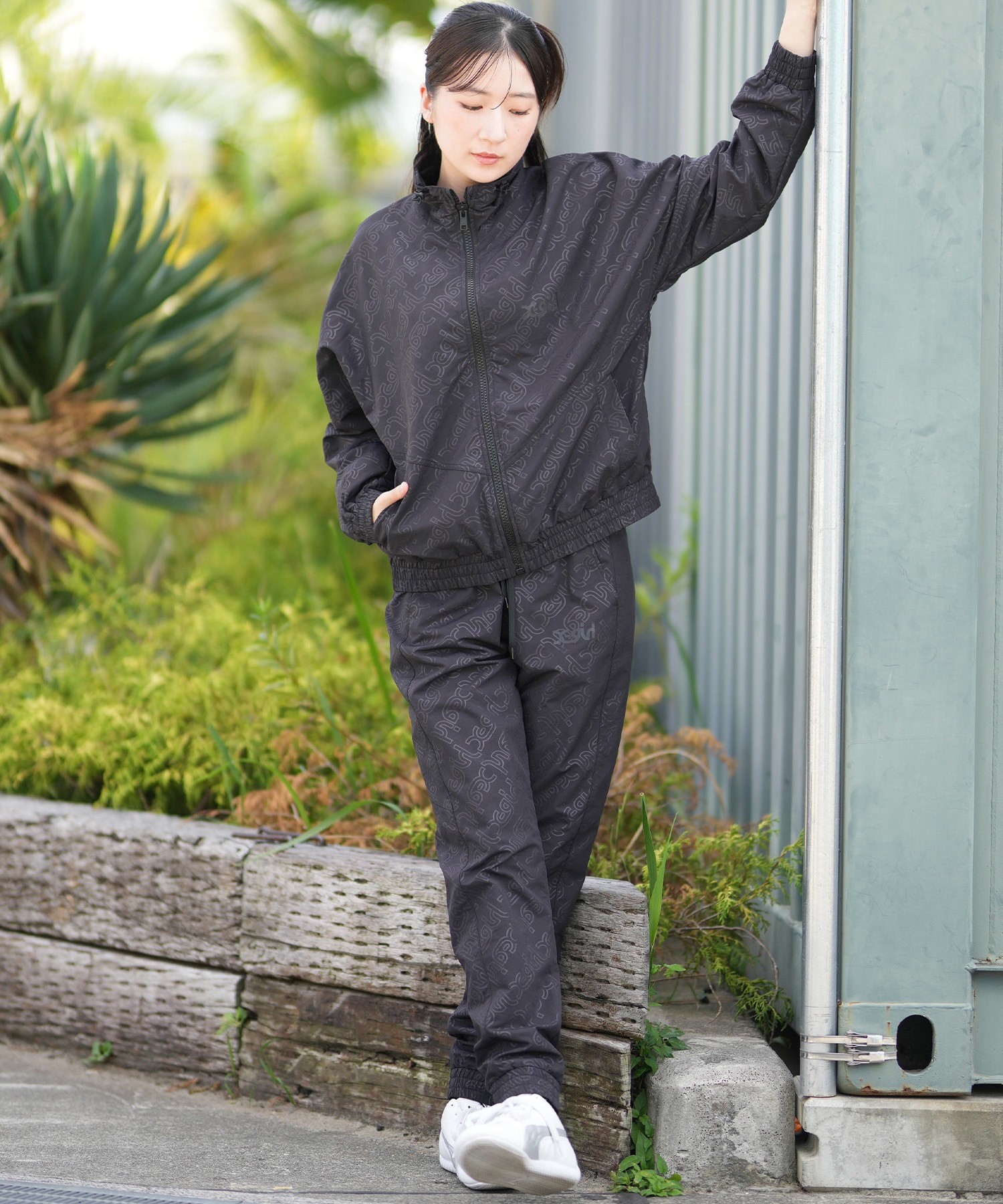 X-girl SPORTS エックスガールスポーツ ジャージ トラックジャケット