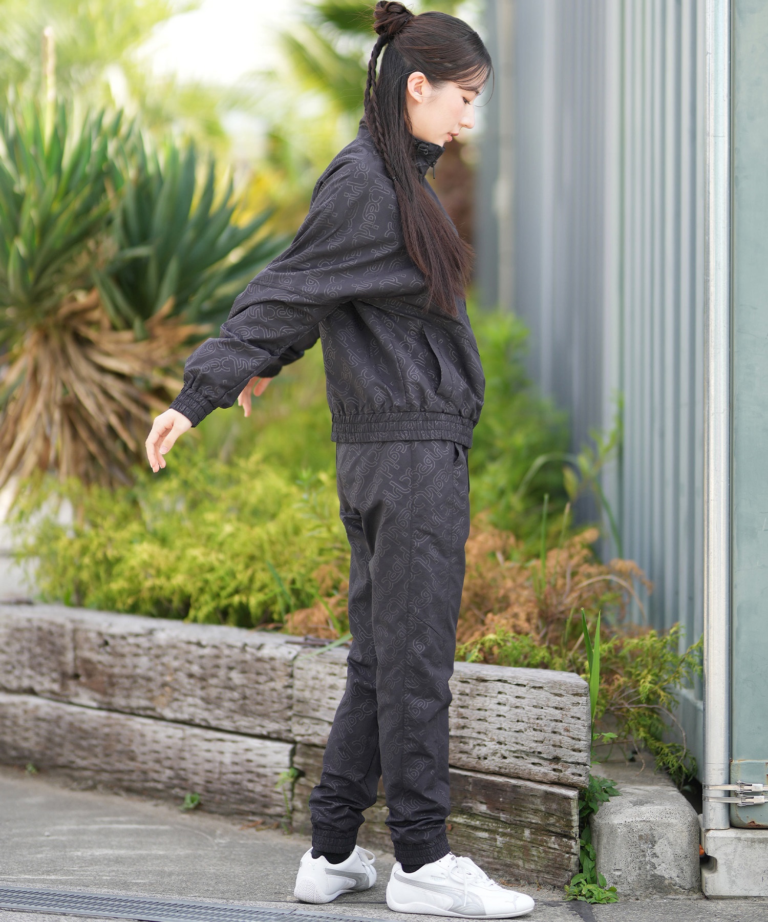 X-girl SPORTS エックスガールスポーツ ジャージ トラックジャケット