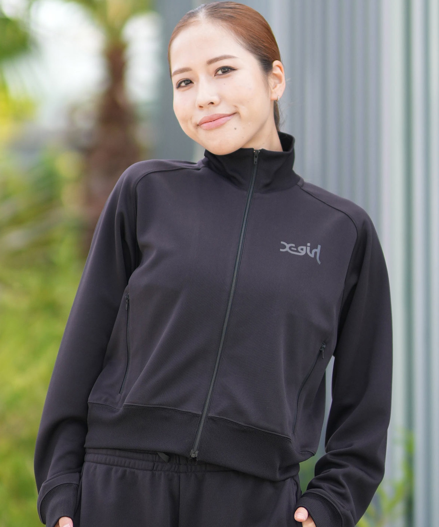 X-girl SPORTS エックスガールスポーツ ジャージ トラックジャケット
