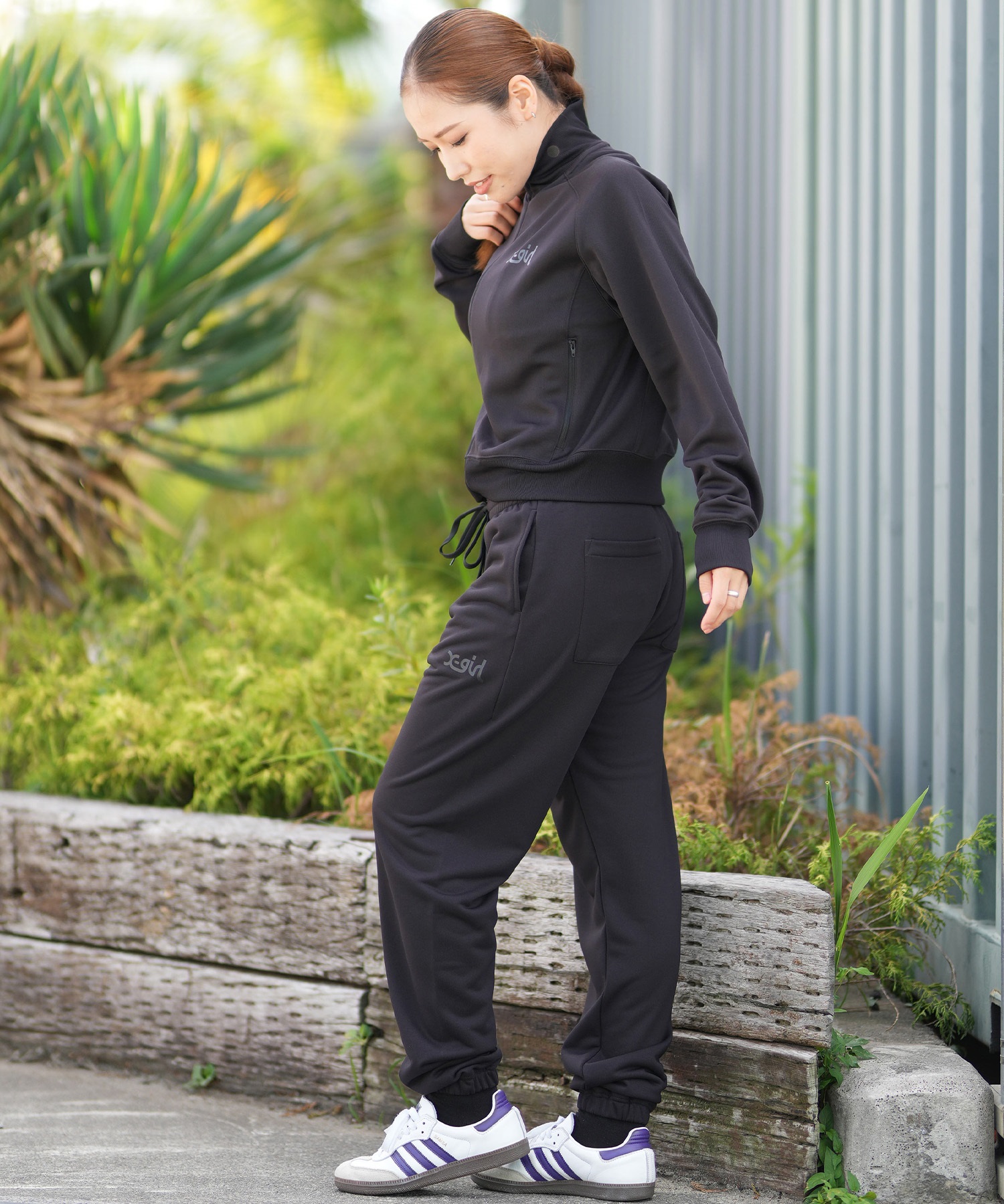 X-girl SPORTS エックスガールスポーツ ジャージ トラックジャケット