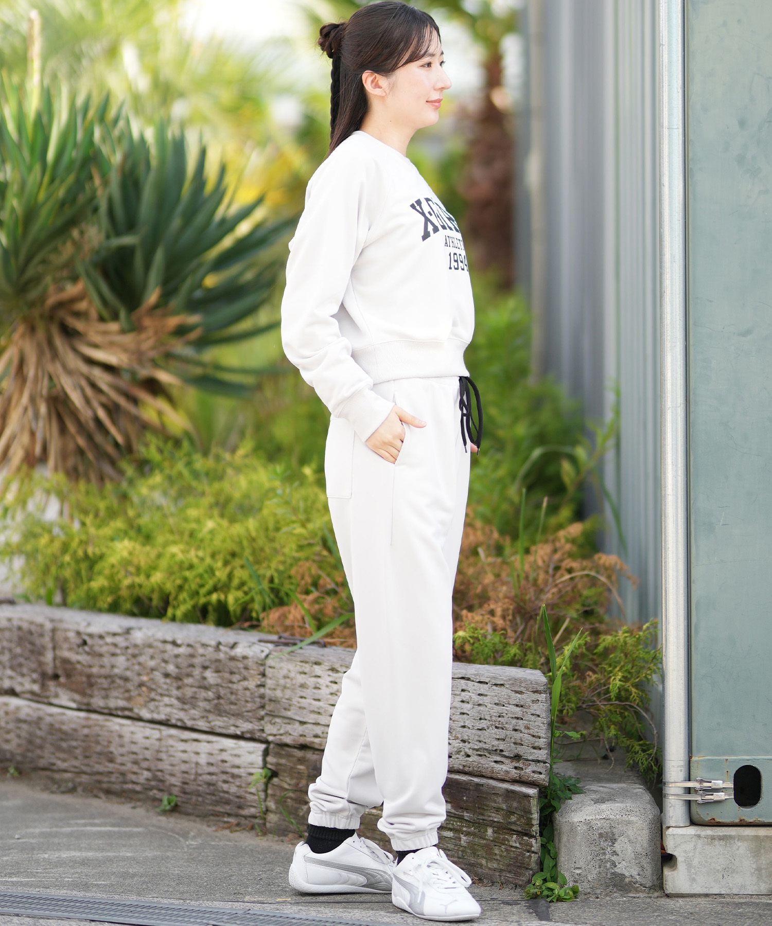 X-girl SPORTS エックスガールスポーツ トレーナー スウェット