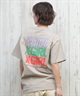 X-girl エックスガール 半袖 Tシャツ レディース 3連ロゴ バックプリント TRIPLE LOGO S S TEE 105251011032(WHITE-M)