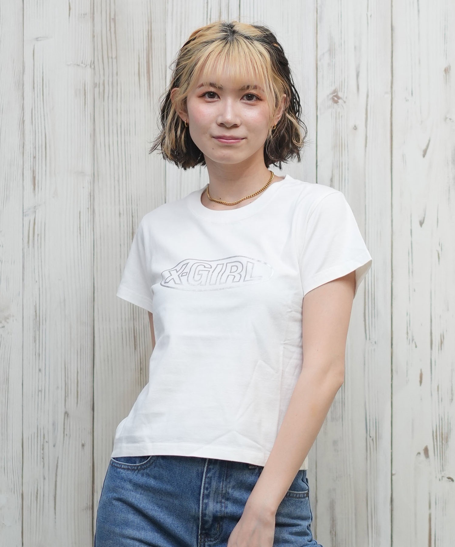 BABYLライブTシャツ 楽天市場】エックスガール tシャツ X-girl ANGEL FACE PATCH S/S