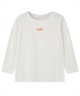 X-girl SPORTSエックスガールスポーツ長袖 Tシャツ レディース ロンT UVカット 吸水速乾 接触冷感 155251013004(WHITE-M)