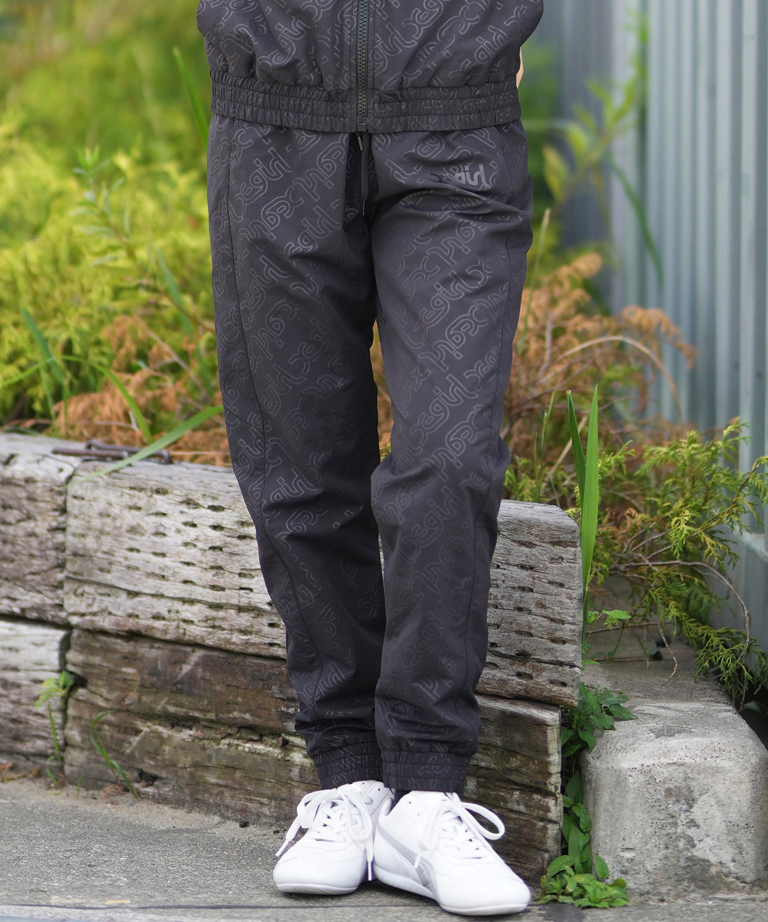 X-girl SPORTS エックスガールスポーツ ジャージ トラックパンツ