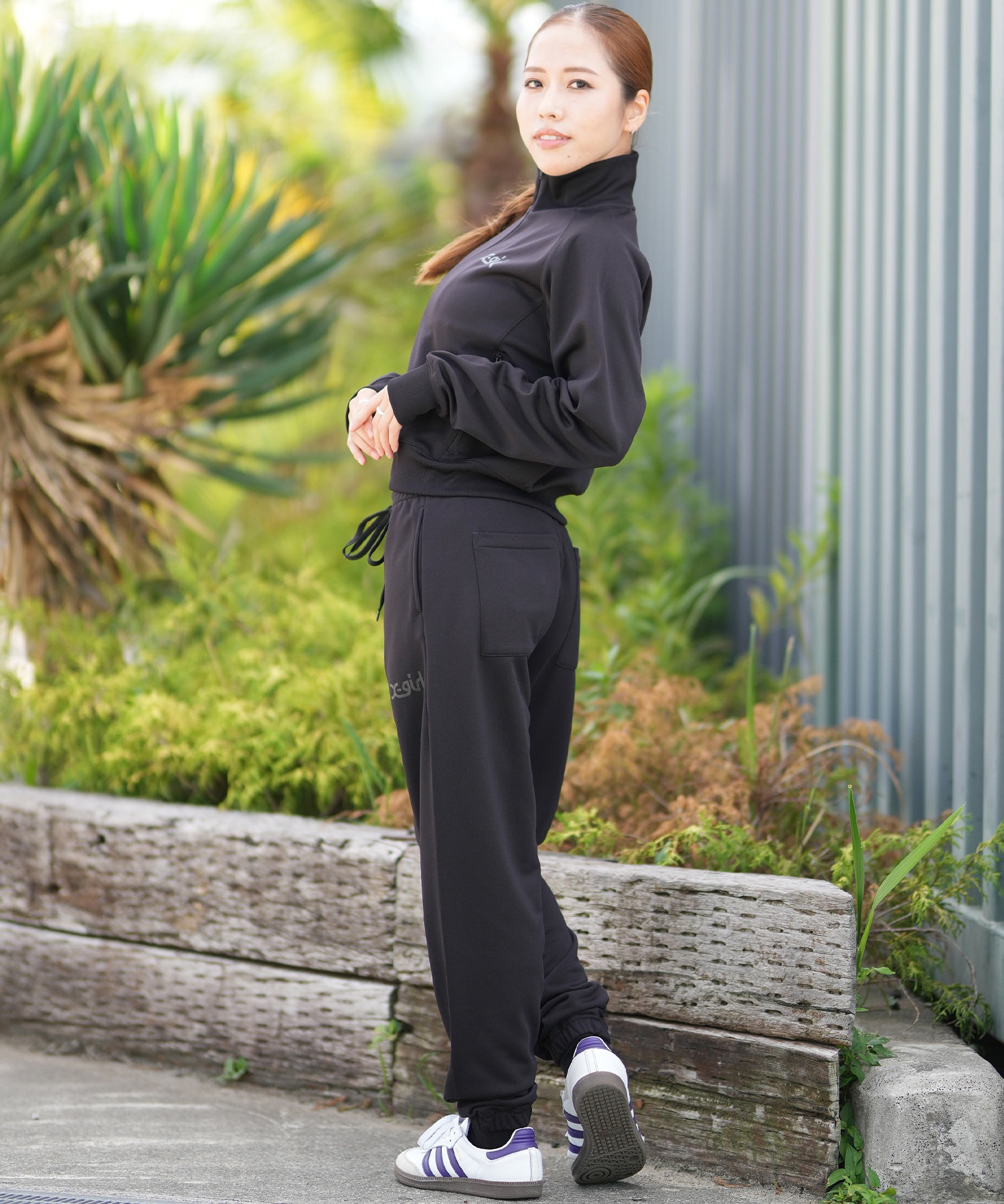 X-girl SPORTS エックスガールスポーツ ロングパンツ レディース