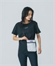 X-GIRL エックスガール ショルダーバッグ SACOCHE サコッシュ 155251053002(BLACK-ONE)