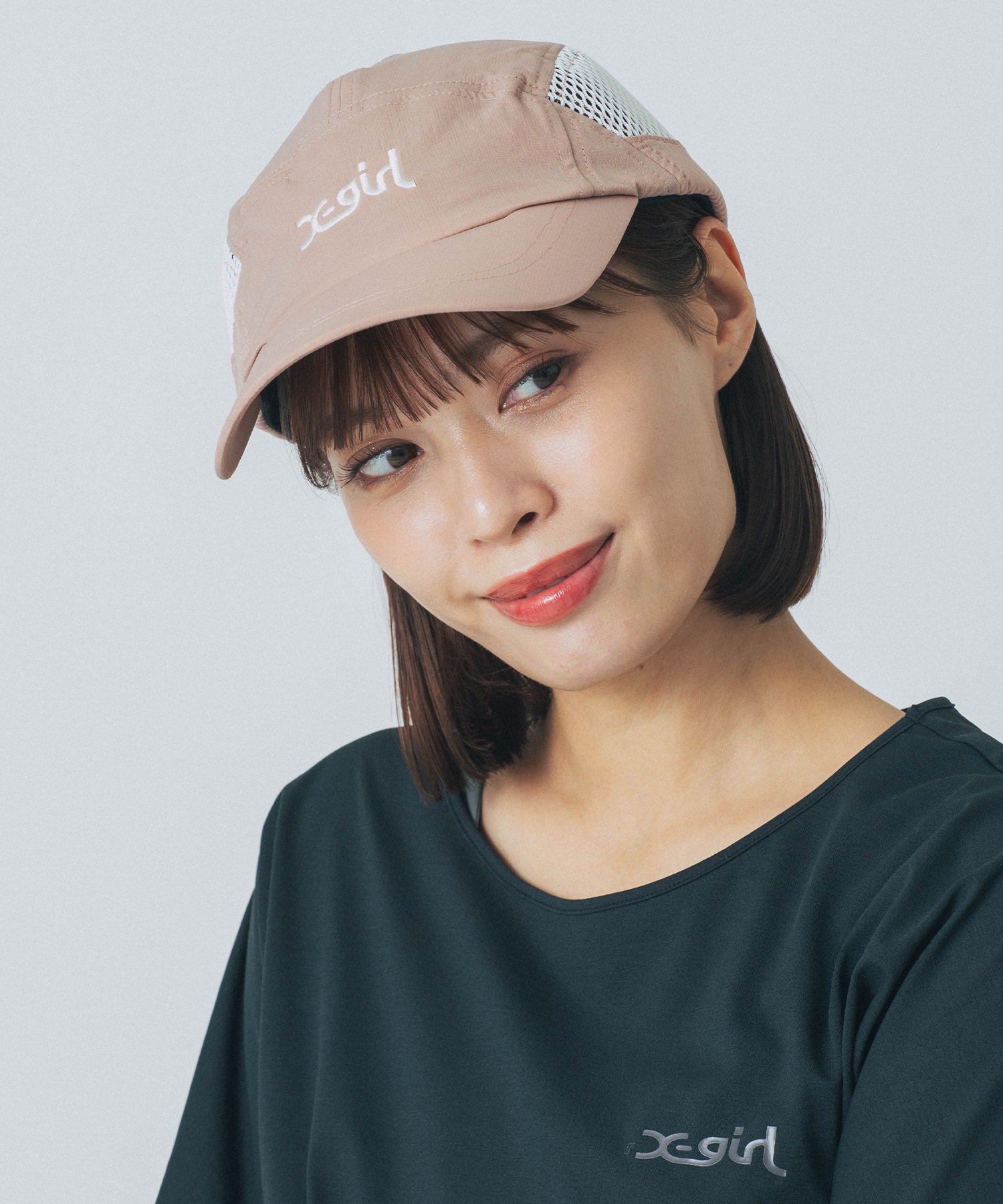 X-GIRL エックスガール キャップ 撥水 RUNNING CAP 155251051001