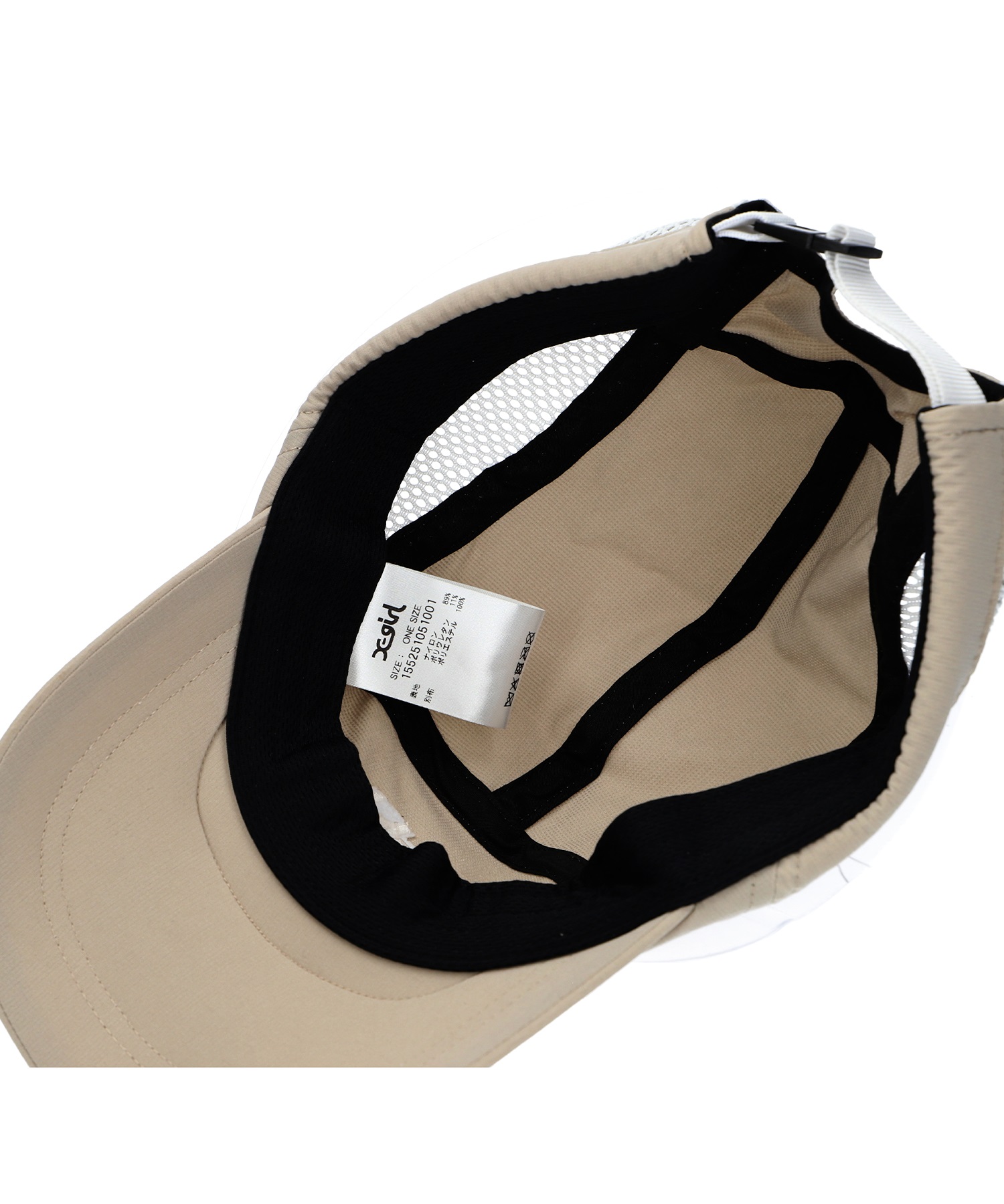 X-GIRL エックスガール キャップ 撥水 RUNNING CAP 155251051001