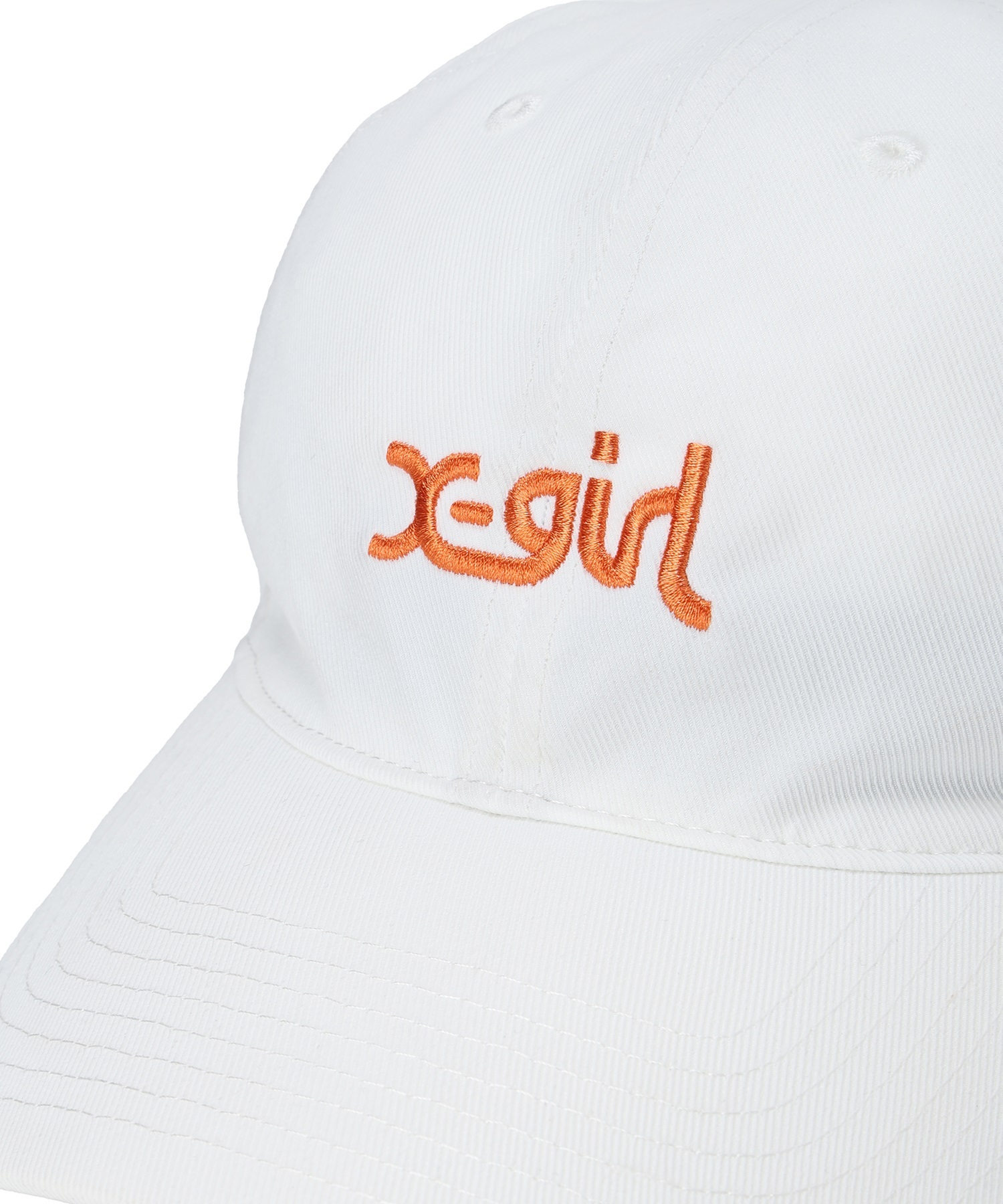 X-GIRL SPORT/エックスガールスポーツ BASIC CAP  キャップ 155251051002(WHITE-ONE)