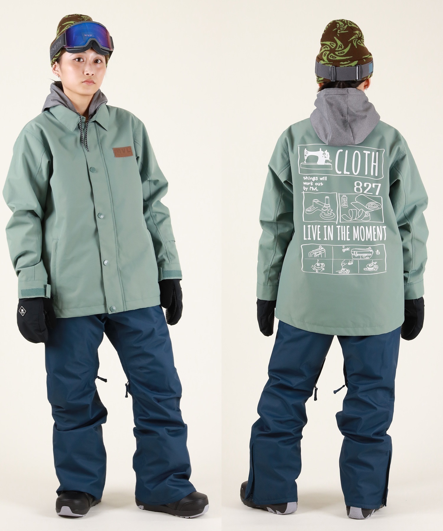 MVL マーベル MV62515 スノーボード ウェア パンツ レディース