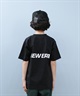 NEW ERA ニューエラ 半袖 Tシャツ キッズ ジュニア 子供 水陸両用 Youth ユーティリティー Wordmark ブラック 14391926(BLK-130cm)