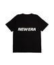 NEW ERA ニューエラ 半袖 Tシャツ キッズ ジュニア 子供 水陸両用 Youth ユーティリティー Wordmark ブラック 14391926(BLK-130cm)