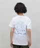 NEW ERA ニューエラ 半袖 Tシャツ キッズ バックプリント タギング Youth 半袖 コットン Tシャツ Graffiti 14414383(WHT-130cm)