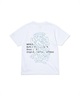 NEW ERA ニューエラ 半袖 Tシャツ キッズ バックプリント タギング Youth 半袖 コットン Tシャツ Graffiti 14414383(WHT-130cm)