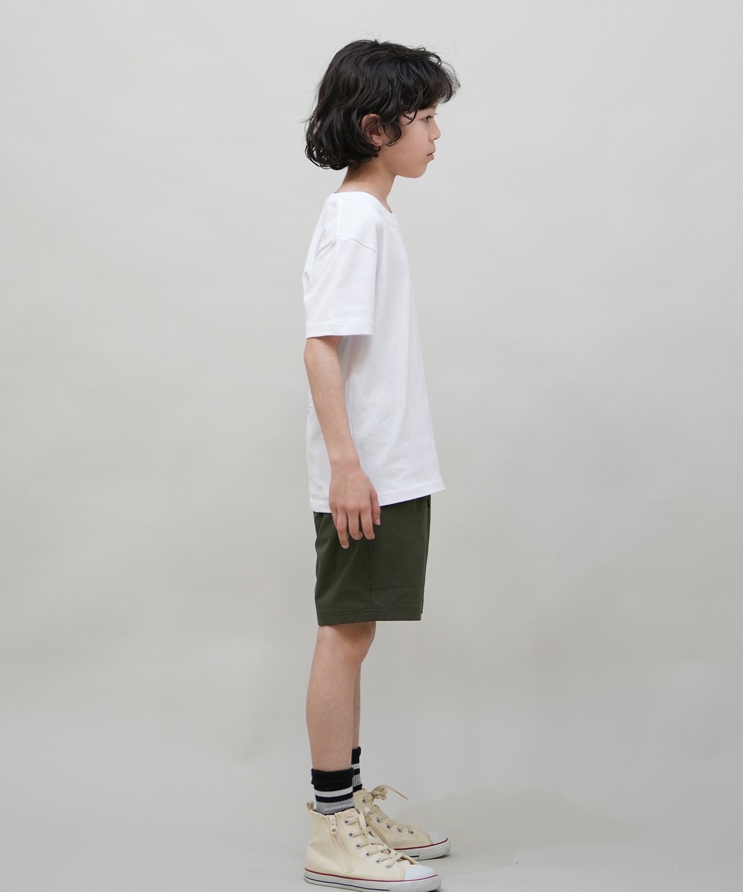 NEW ERA ニューエラ 半袖 Tシャツ キッズ バックプリント タギング Youth 半袖 コットン Tシャツ Graffiti 14414383(WHT-130cm)