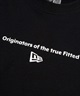 NEW ERA ニューエラ 半袖 Tシャツ キッズ バックプリント Youth 半袖 コットン Tシャツ Circle OOTTF 14414391(BLK-130cm)
