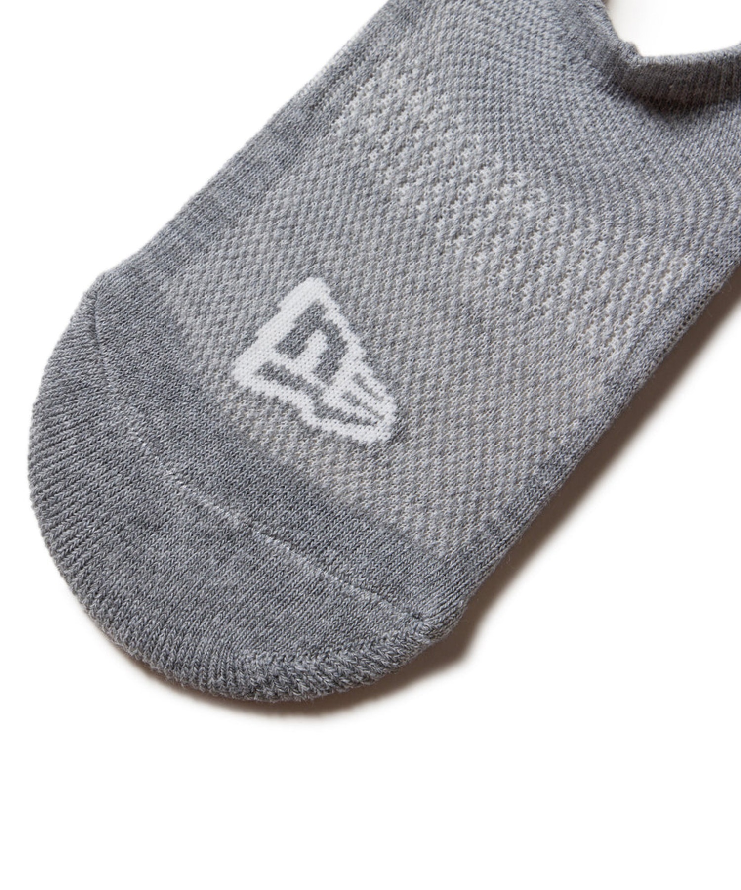 NEW ERA ニューエラ ソックス 靴下 ロゴ 無地 ショート丈 SOCKS ベリーショート 3足セット 14489700(GREY-25.0cm)