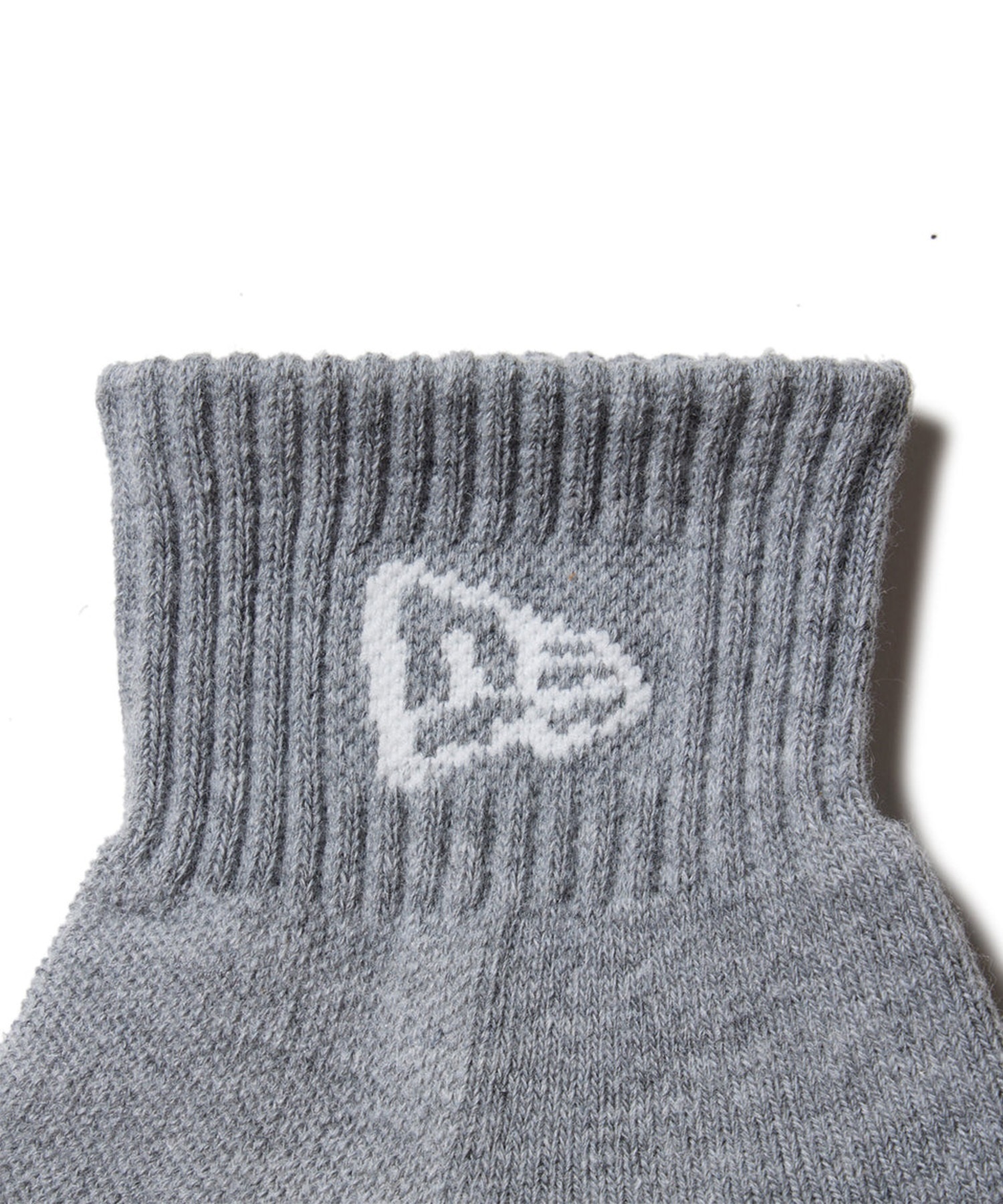 NEW ERA ニューエラ ソックス 靴下 ロゴ 無地 アンクル丈 SOCKS ANKLE 3P アンクル 3足組 14489710(GREY-25.0cm)
