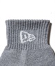 NEW ERA ニューエラ ソックス 靴下 ロゴ 無地 アンクル丈 SOCKS ANKLE 3P アンクル 3足組 14489710(GREY-25.0cm)