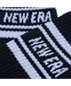 NEW ERA ニューエラ 靴下 ソックス クルー 3ペア ライン ブラック ホワイト ネイビー 14518181(MULTI-21cm)