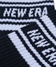 NEW ERA ニューエラ ソックス 靴下 ロゴ クルー丈 SOCKS CREW 3足セット ライン 14518182(BLK-25.0cm)