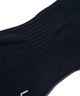NEW ERA ニューエラ ソックス 靴下 ロゴ クルー丈 SOCKS CREW 3足セット ライン 14518182(BLK-25.0cm)