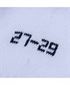 NEW ERA ニューエラ 靴下 ソックス クルー 2ペア ライン フラッグロゴ エンブロイダリー ベージュ ダークグリーン 14518184(MULTI-23cm)