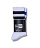 NEW ERA ニューエラ 靴下 ソックス SOCKS CREW 2足セット ライン フラッグロゴ エンブロイダリー 14518185(MULTI-23cm)