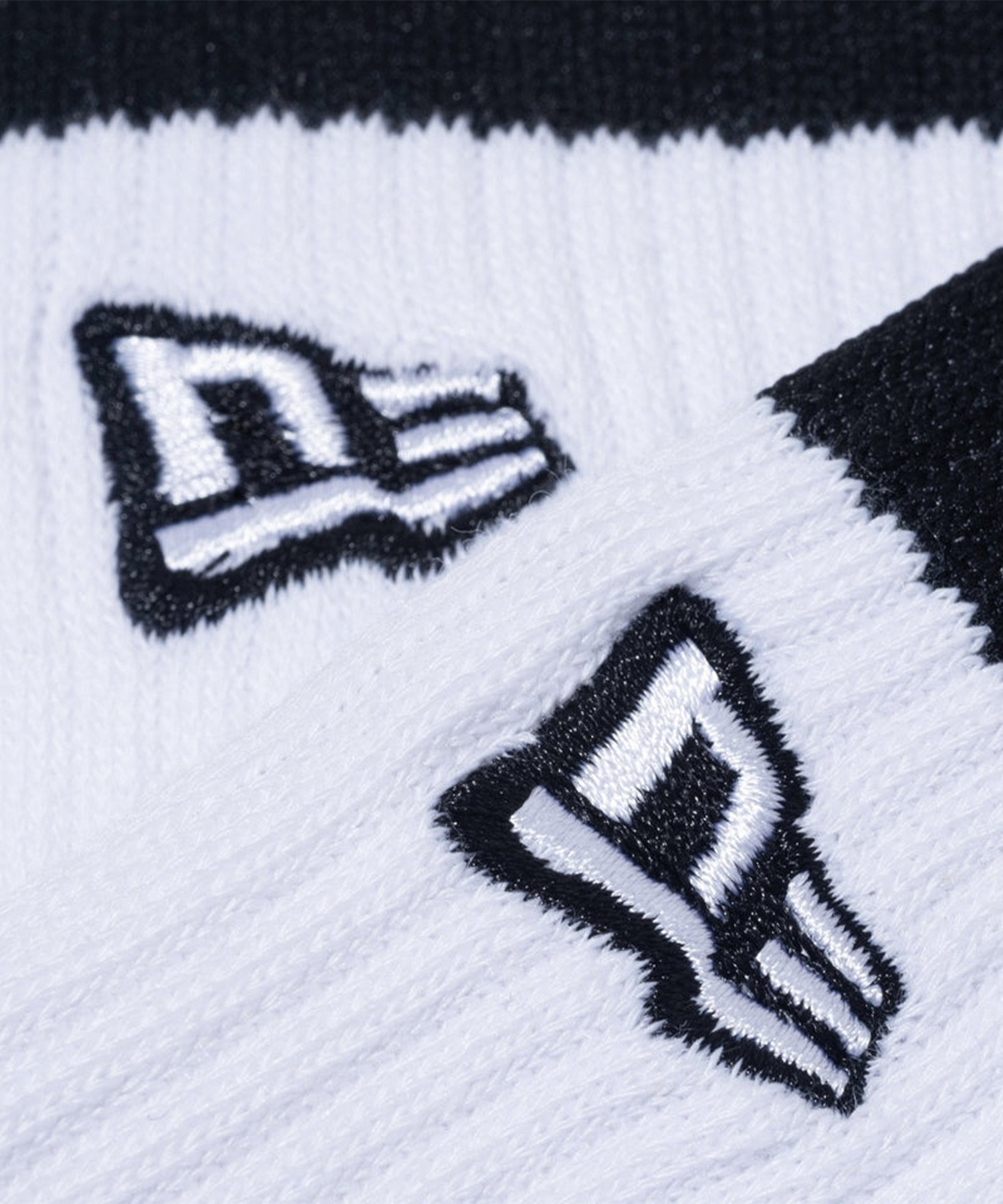 NEW ERA ニューエラ 靴下 ソックス SOCKS CREW 2足セット ライン フラッグロゴ エンブロイダリー 14518185(MULTI-23cm)
