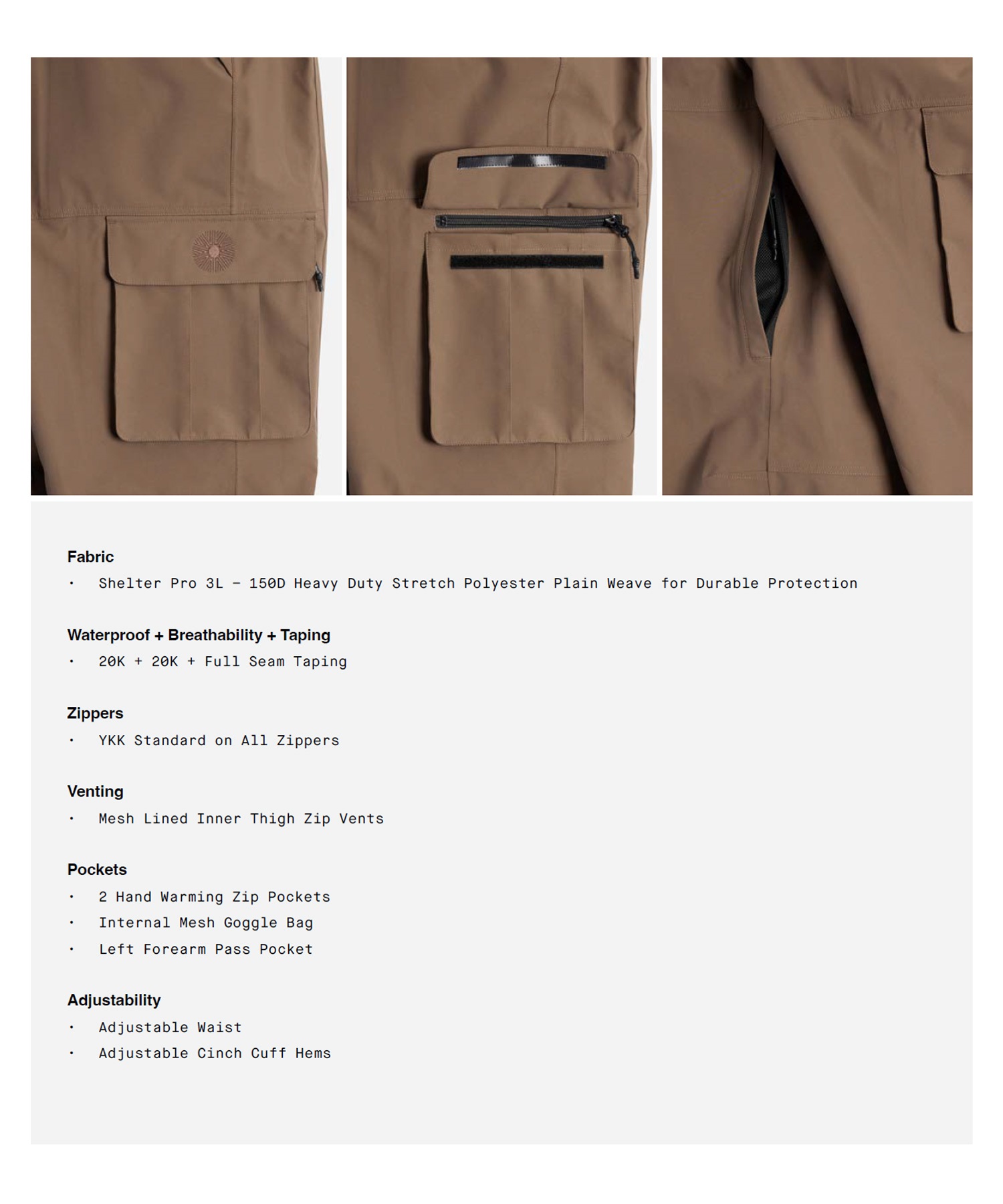 2526】AUTUMN オータム スノーボード ウェア パンツ ユニセックス