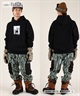 AUTUMN オータム  HIGHWAY HOODIE スノーボード ウェア インナーウェア ユニセックスムラサキスポーツ 25-26モデル MM D25【2526】(BLACK-S)