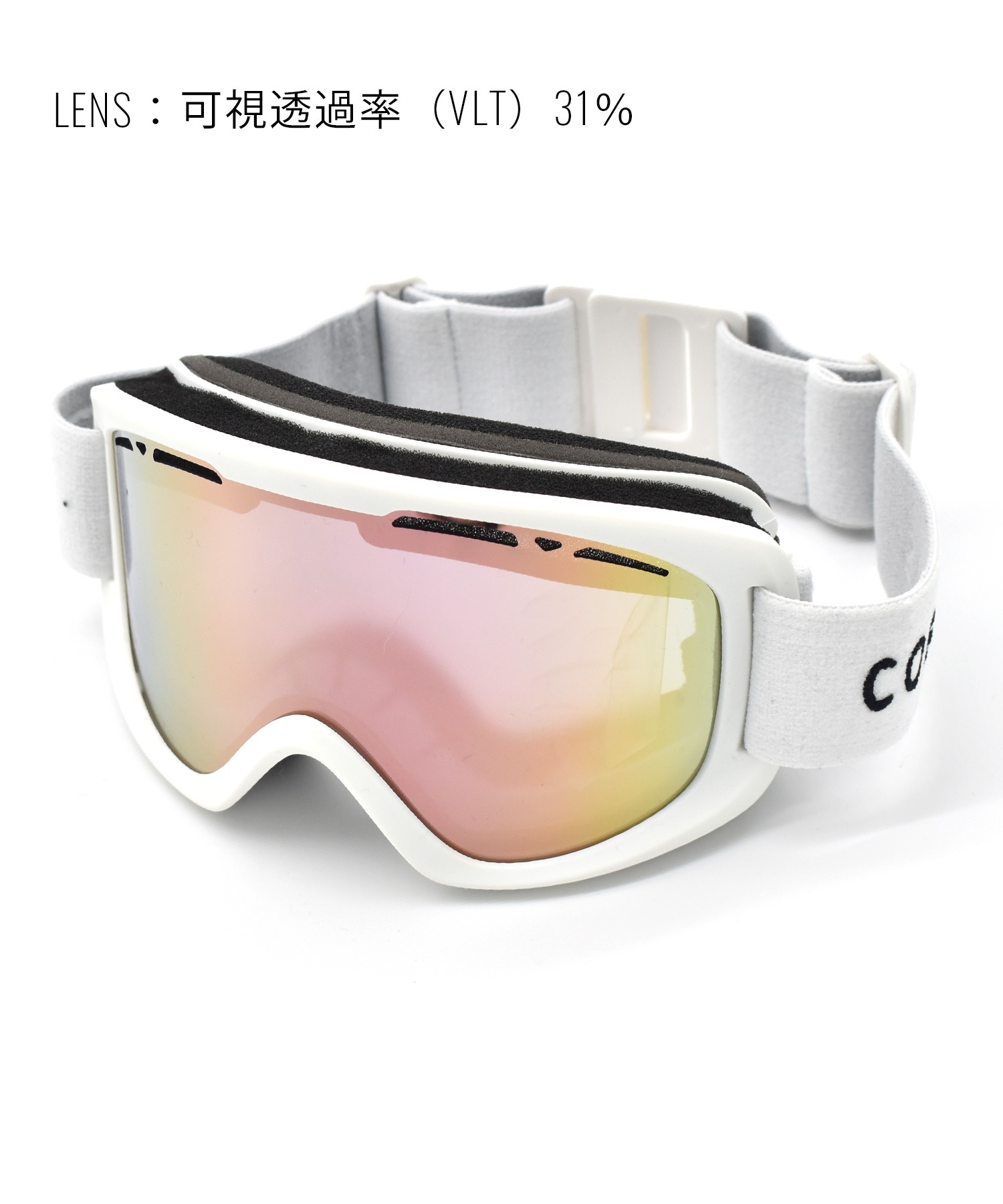 CORVAS カーバス PULSE スノーボード ゴーグル ユニセックス ムラサキ