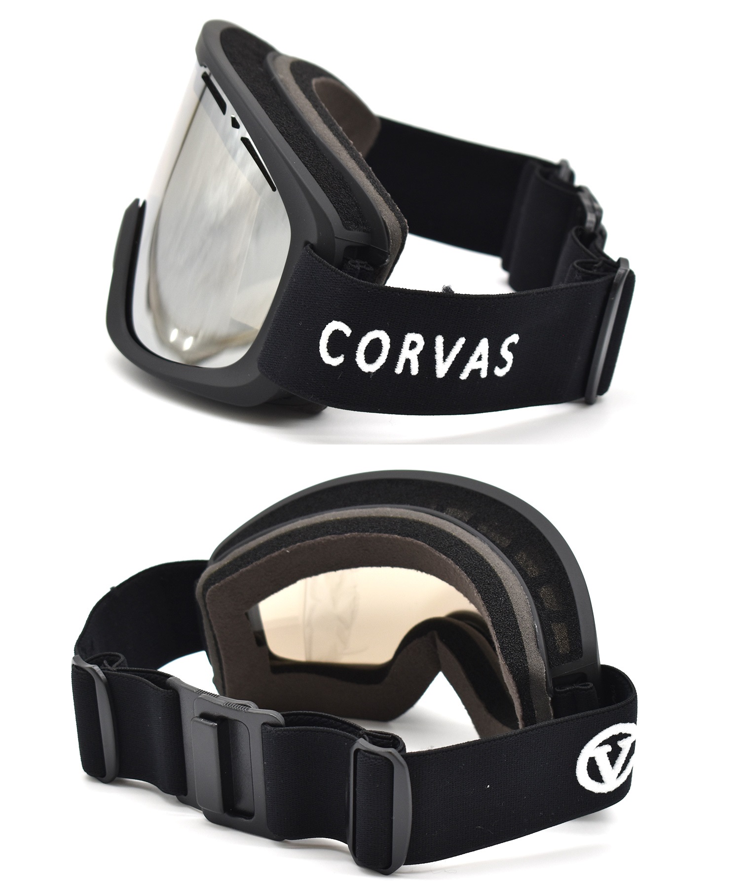 スノボウェアnima corvas スノボゴーグル CORVAS カーバス PULSE スノーボード ゴーグル ユニセックス ムラサキ