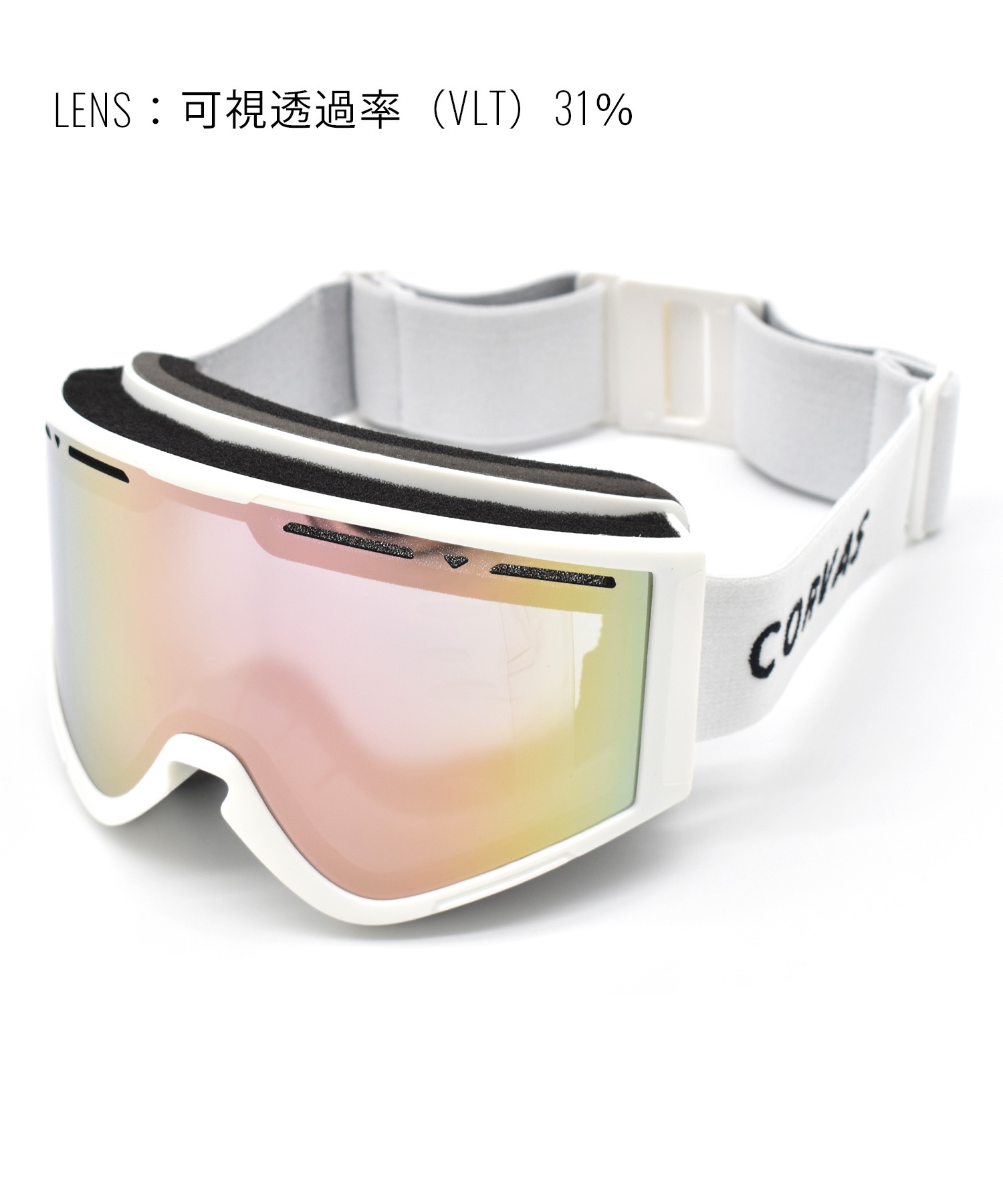 CORVAS カーバス ANDRO スノーボード ゴーグル ユニセックス ムラサキ