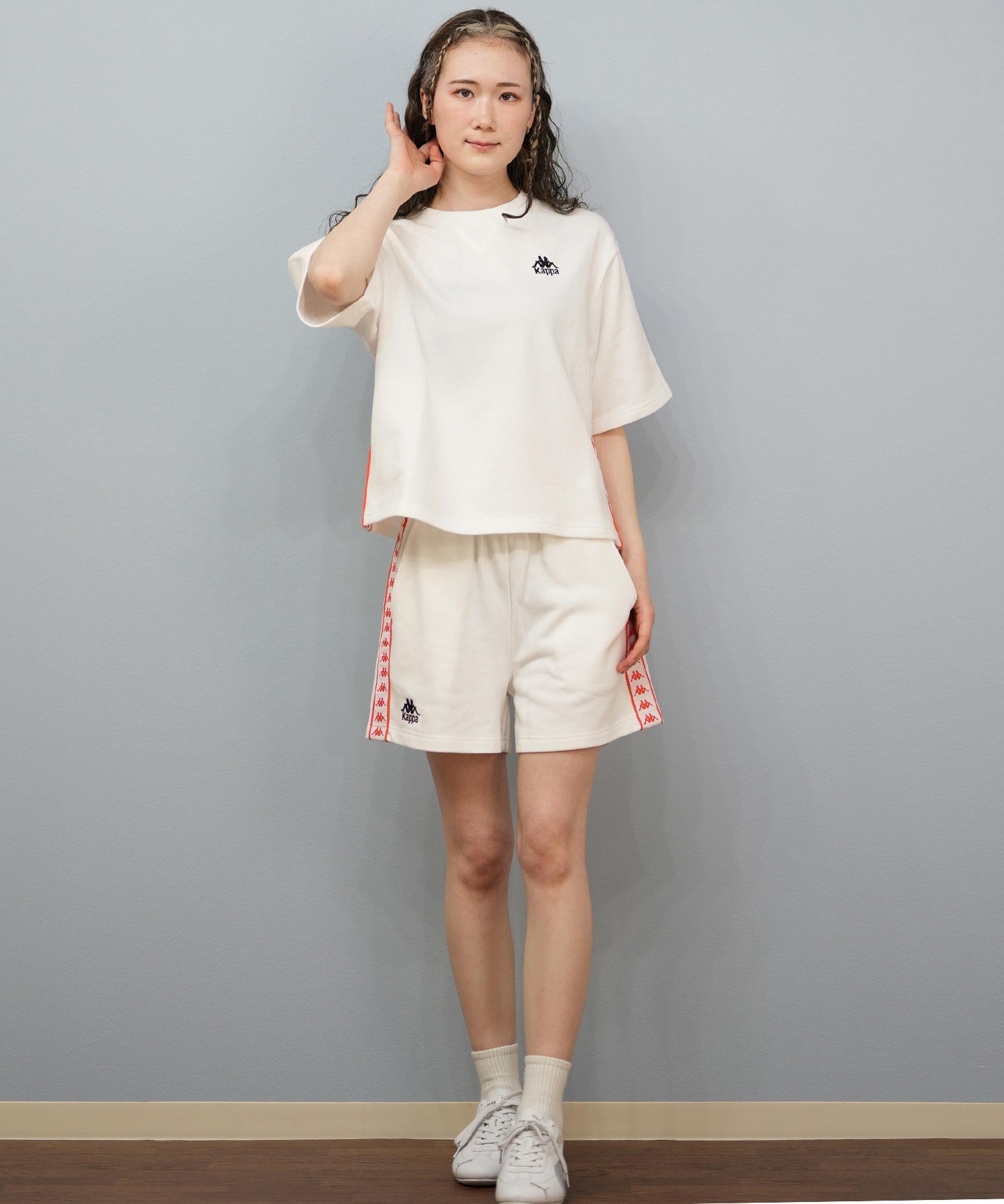 キンモクセイの約18分 Kappa カッパ 半袖 Tシャツ レディース トレーナー スウェット