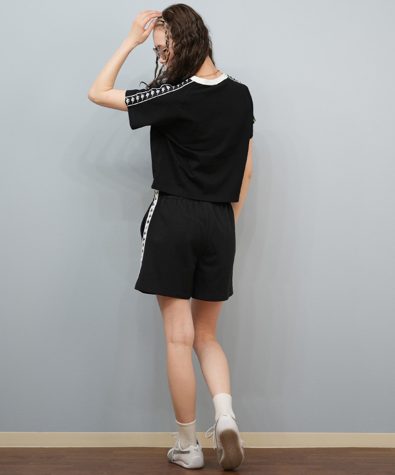 Kappa カッパ 半袖 Tシャツ レディース リンガーTシャツ