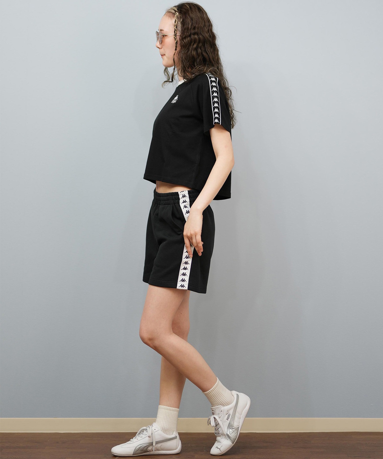 tシャツ Kappa/カッパ リンガーTシャツ 215938 レディース Kappa tシャツ Kappa/カッパ リンガーTシャツ 215938 レディース